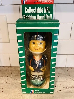 DENVER BRONCOS #7 JOHN ELWAY NFL BOBBLEHEAD TEI NUEVO EN CAJA Foto 1 de 4