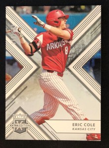 2018 Elite Extra Edition Eric Cole Kansas City SP /999 Card #166