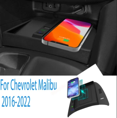For Chevrolet Malibu 2016-2022 Center Console Wireless Charger Tray Accessories - Изображение 1 из 4