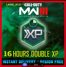 Call of Duty Modern Warfare 3 III 16 horas doble rango XP códigos de bonificación 2XP CoDMW3