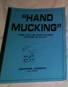 TARJETA DE JUEGO MAGIC GEORGE JOSEPH LIBRO DE MUCKING A MANO PALMING Las Vegas fuera de imprenta - Imagen 1 de 3