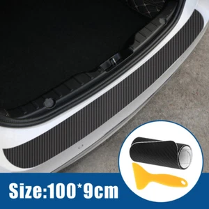 Carbon Fiber Car Auto Rear Bumper Protector Corner Trim Sticker Car Accessories - Picture 1 of 12