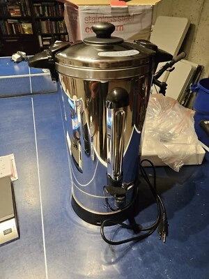 NESCO CU-50, Professional Coffee Urn, 50 Cups, Stainless Steel - Image 1 of 4