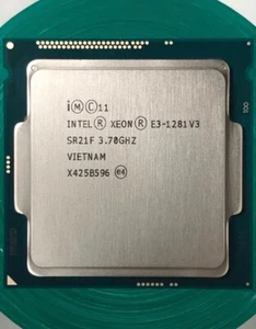 Procesador CPU Intel Xeon E3-1281 V3 3,70 GHz 4 núcleos 8 MB LGA1150 82 W SR21F - Imagen 1 de 2