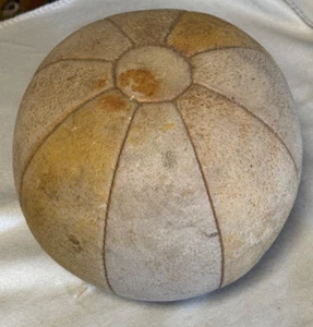 Alter Medizinball - Lederball DDR Sportball 2 Kg Vintage Sport, Fitness - Bild 1 von 3