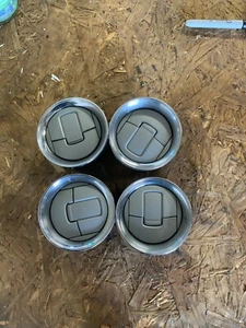 2010 2011 2012 2013 Ford F150 Dash Air Heat A/C Vent Set of 4 Chrome Silver OEM - Picture 1 of 3