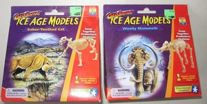 2- GeoSafari Ice Age Models Snap-Together Prehistoric Skeleton - Bild 1 von 3