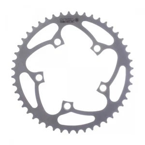 Origin8 Blade Chainring 48t 110 BCD 5-Bolt 8/9-Speed Aluminum Silver Road MTB - Picture 1 of 1