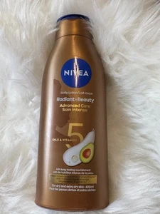 New NIVEA Radiant & Beauty Advance Care 5 Oil And Vitamins Body Lotion 400ML X 1 - Picture 1 of 2