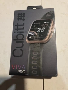 Cubitt Viva Pro Smartwatch/Fitness Tracker mit 1,78" Touch AMOLED Display, Bl... - Bild 1 von 3