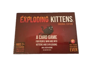 Exploding Kittens Gioco di Carte Edizione Originale - SIGILLATO - Foto 1 di 2