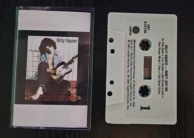 Billy Squier - Don't Say No - Cassette Tape - Immaculately clean! - Image 1 of 4