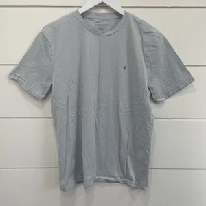AllSaints Shirt Mens Large Brace SS Crew Regular Fit Embroidered Graphic Tee - Picture 1 of 6