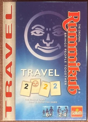 Travel Rummikub Spiel - Zahlenspiel für 2-4 Spieler - Komplett - Goliath Toys - Bild 1 von 2