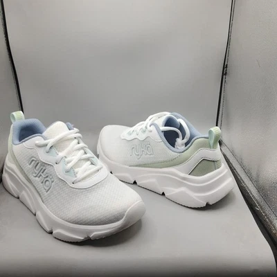 Zapatillas Ryka Glide para mujer 7M blancas Max Cushion A238 Foto 1 de 4