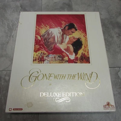 Vintage 1992 Gone With The Wind Deluxe Edition VHS 2 Tape Set MGM/UA Hi-Fi NTSC - Image 1 of 4