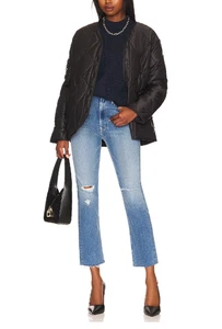 Mother Denim High Waisted Looker Ankle Fray, Party Like A Pirate Size 25 CLEAN - Picture 1 of 15