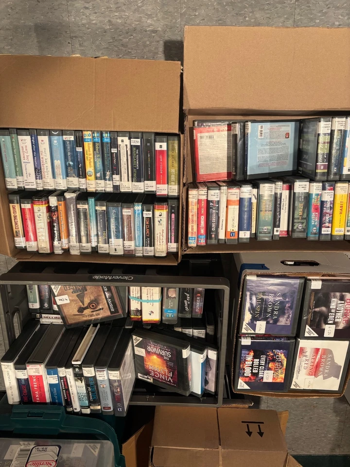 Audio Books on CD Various Titles by Authors last name G-O  ex Library pre owned - Image 1 of 1