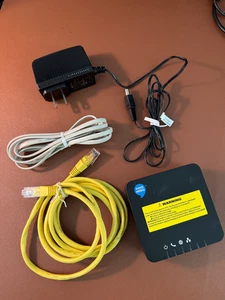 Innomedia MTA8328-1N Analog Terminal Adapter schwarz 49572 – VoIP ATA Gerät - Bild 1 von 3