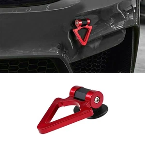 Car Accessories Triangle Track Racing Style Tow Hook Look Decoration Universal - Picture 1 of 12