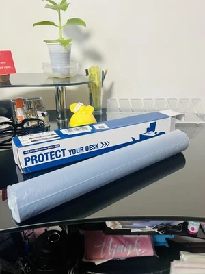 Multifunctional Navy Blue “Protect Your Desk” Large Mouse Pad For Gaming  - Image 1 of 4