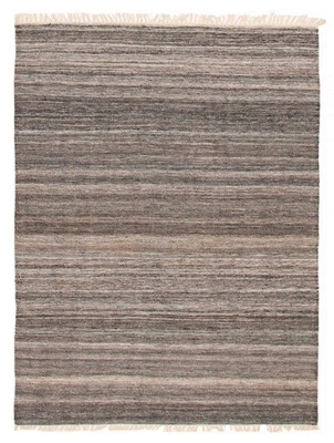 Vintage Hand Woven Traditional Kilim Rug 5'3" x 7'4" Oriental Wool Carpet - Image 1 of 4