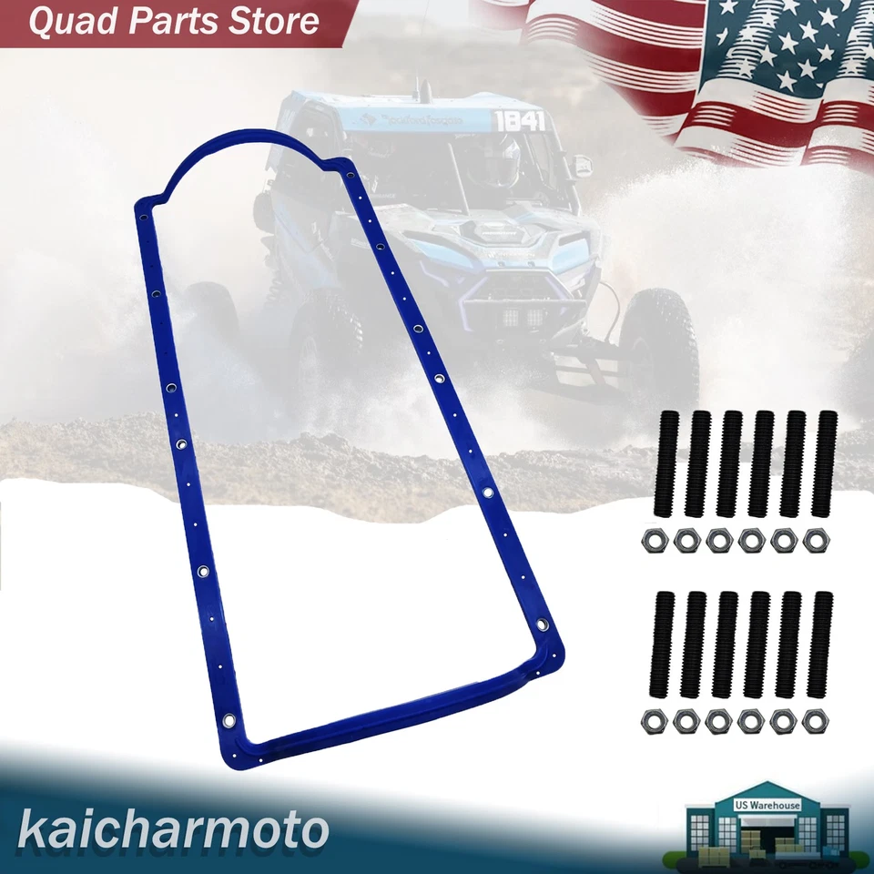 27293 Oil Pan Gasket Rubber w/Steel Core Ford Int/Powerstroke 7.3L T444E - Image 1 of 4