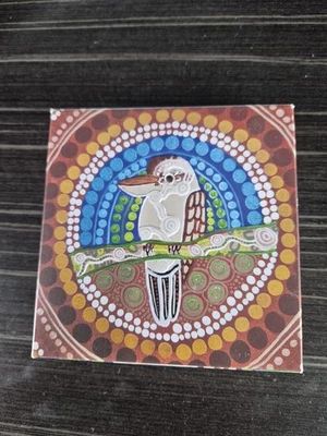 2024 Australia Kookaburra Kaa Kaa 2 oz Silver Colorized Antiqued Coin - image 1 of 3