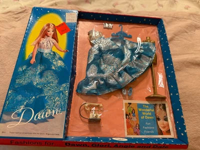 Vintage Topper Toys Fashions for Dawn Doll Starlight Ball Dress Outfit 0812 NOVO - Imagem 1 de 2