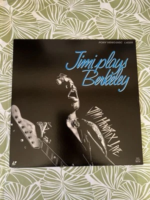 Jimi Hendrix Jimi Plays Berkeley Pony Laserdisc Laser Disc Japanese - Image 1 of 2