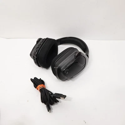 Logitech G635 LIGHTSYNC Surround Sound Gaming Headset - Black - Image 1 of 4