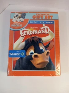 Ferdinand BluRay/DVD/Digital Geschenkset mit Socken. Walmart Exclusive NEU! - Bild 1 von 4