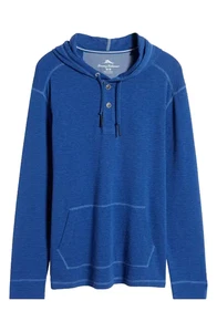 Sudadera con capucha Tommy Bahama Hidden Cove Baja azul musa XL para hombre nueva con etiquetas - Imagen 1 de 2