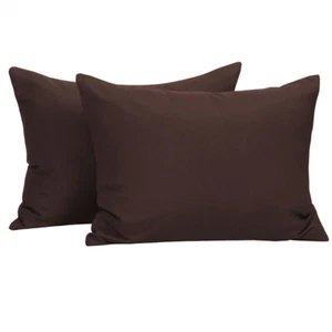 Funda de almohada NTBAY ultra suave para niños pequeños fundas de almohada microfibra 13"x18" chocolate - Imagen 1 de 8