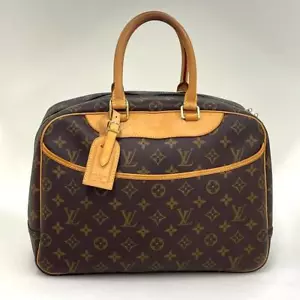 LOUIS VUITTON Monogram Deauville Bowling Vanity Handbag M47270 #6916 - Picture 1 of 11