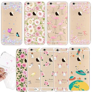 TPU Silikon Case Clear Cover Bumper Gummi Schutz Stoßfest für Apple iPhone - Bild 1 von 11