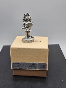 1981 Hallmark Little Gallery Miss Piggy Love Pewter Figurine RARE - Picture 1 of 4