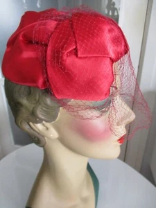 VINTAGE 1950s HAT - Picture 1 of 13