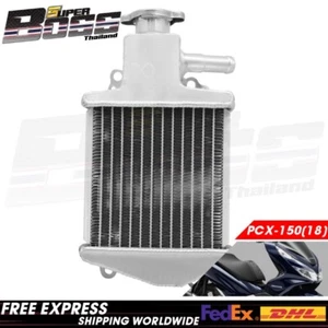 Aluminum Cooling Kit Radiator Comp For HONDA PCX-150 2018-20 Silver - Picture 1 of 6