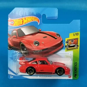 Hot Wheels #174 PORSCHE 993 GT2 Red HW Exotics 1/10 Short Card 2021 Exclusive - Picture 1 of 10