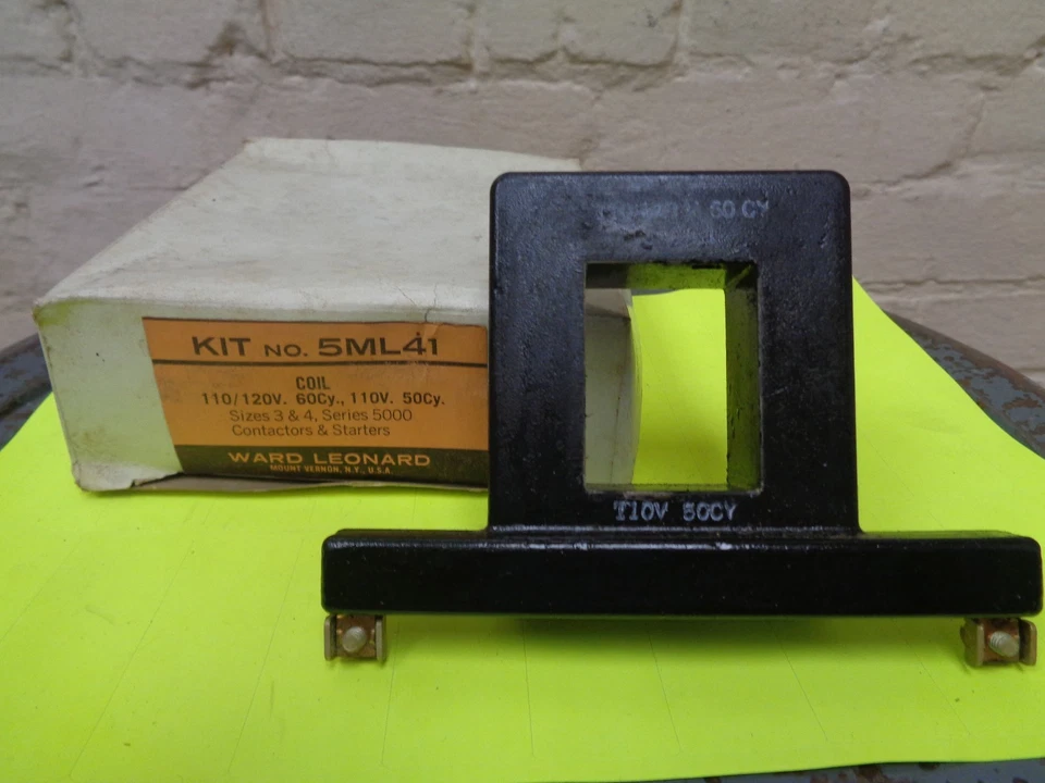 WARD LEONARD 5ML41 COIL 110/120V *NEW IN BOX* NOS 5ML-41 - Image 1 of 4