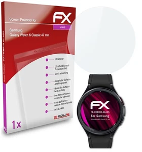 Verre film protecteur pour Samsung Galaxy Watch 6 Classic 47 mm 9H Hybride-Verre - Photo 1 sur 4