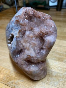 Rare Pink Amethyst Crystal Mineral Gemstone High Polished Finish Specimen 037 - Picture 1 of 12
