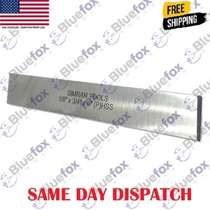 Cut Off Parting Blade High Speed Steel 1/8 Inch x 3/4 Inch x 6 Inch - Picture 1 of 3