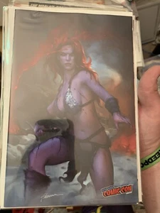 NYCC 2021 RED SONJA #1 VIRGIN VERSION by SHANNON MAER COMIC BOOK NM MARVEL - Picture 1 of 1