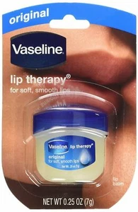 Vaseline Lip Therapy Petroleum Jelly Soft & Smooth Lips Original 0.25oz 12 Pack - Picture 1 of 4