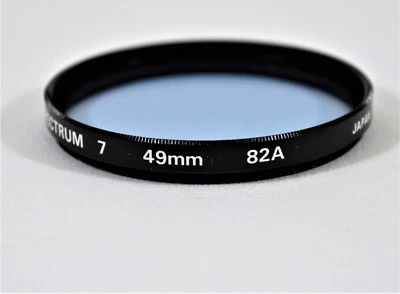 PROMASTER 49MM SPECTRUM 7 82A CAMERA FILTER DIGITAL, FILM CAMERA, USED EXCELLENT - Image 1 of 3