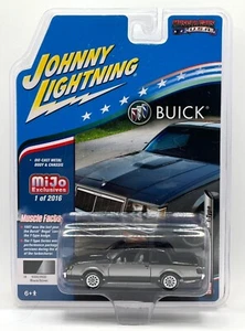 Johnny Lightning Mijo Exclusive 1987 Buick Regal T - Type Black & Silver - Picture 1 of 1
