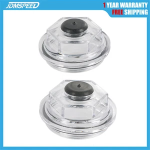 2x Replacement 2-7/8" Oil Bath Caps Trailer Axle For Dexter 21-35 6K 7K 8K - Picture 1 of 22
