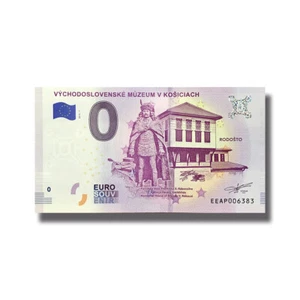 2018 Slovakia EEAP Muzeum v Kosiciach Euro Billet Souvenir Banknote Euro Schein - Picture 1 of 1
